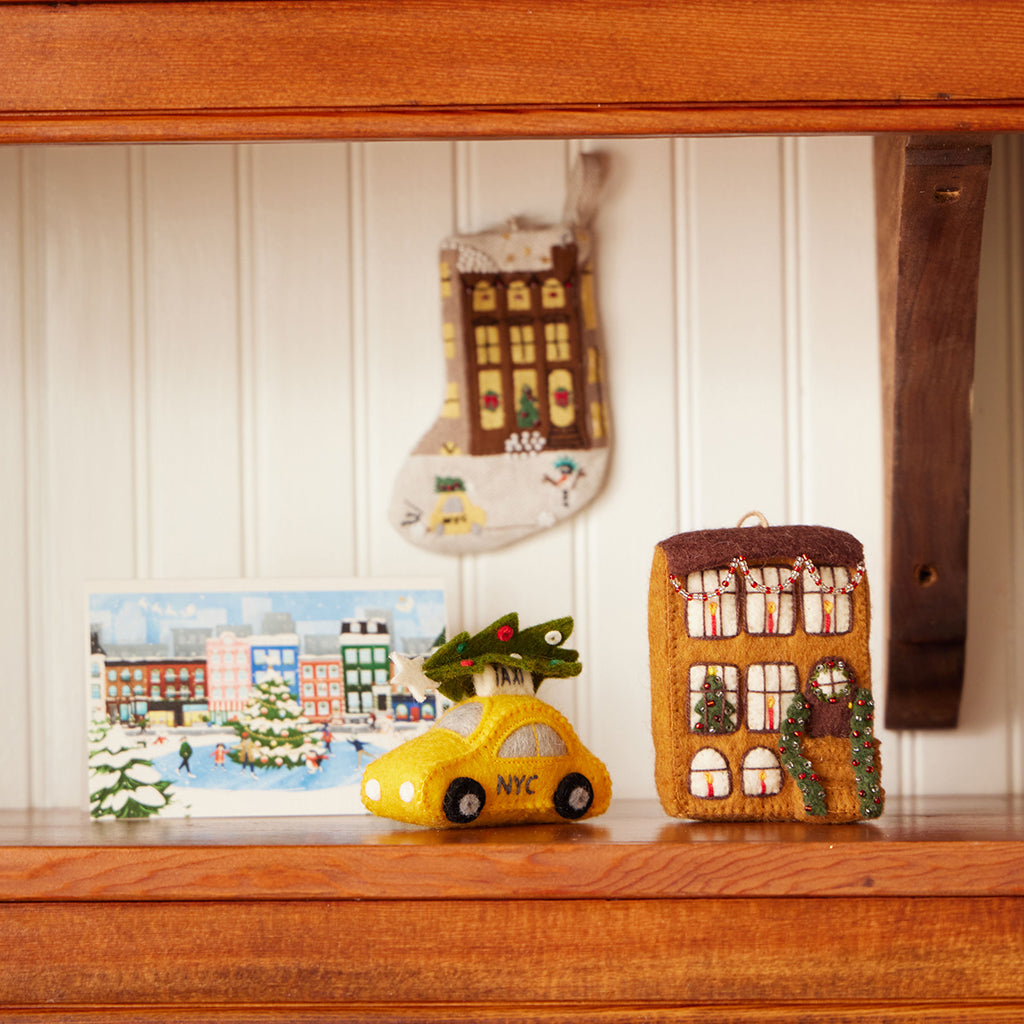 Mini NYC Stocking Ornament