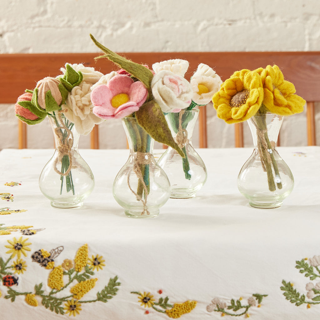 Peonies Flower Decor Set