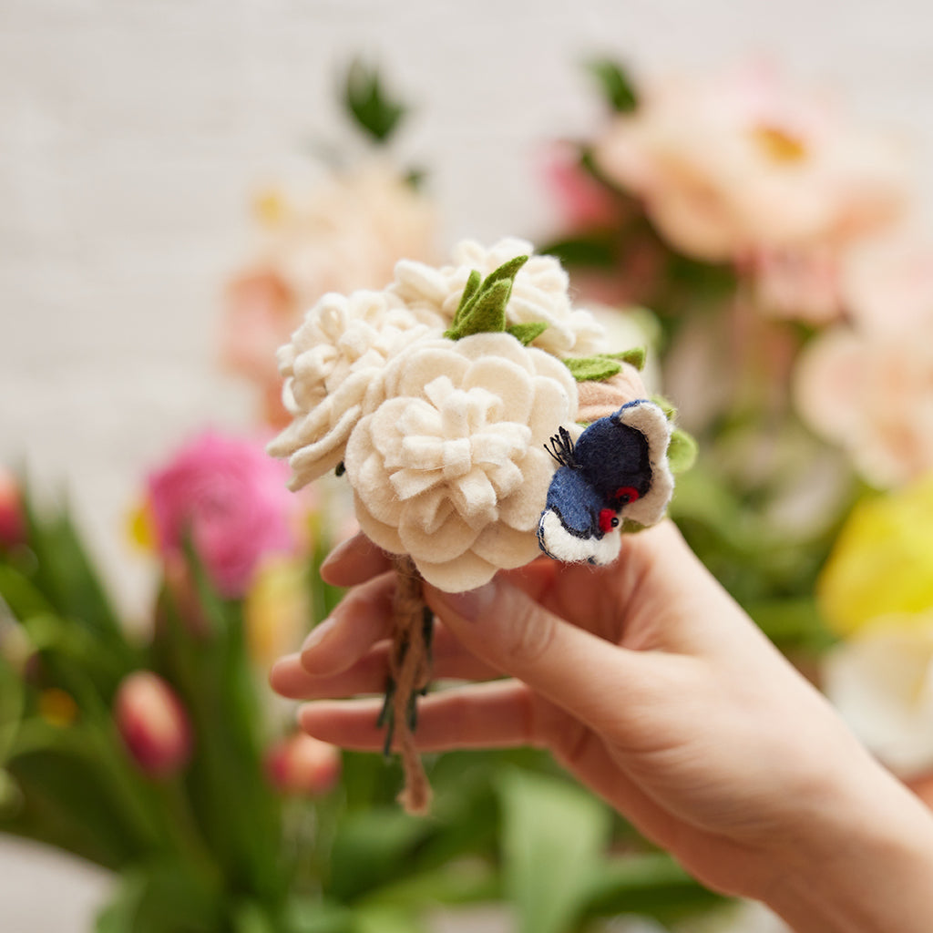 Peonies Flower Decor Set