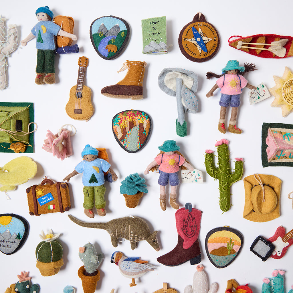 Backcountry Hiker Ornament
