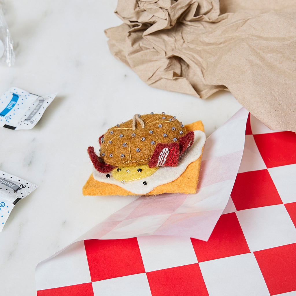 Bacon Egg Cheese Ornament