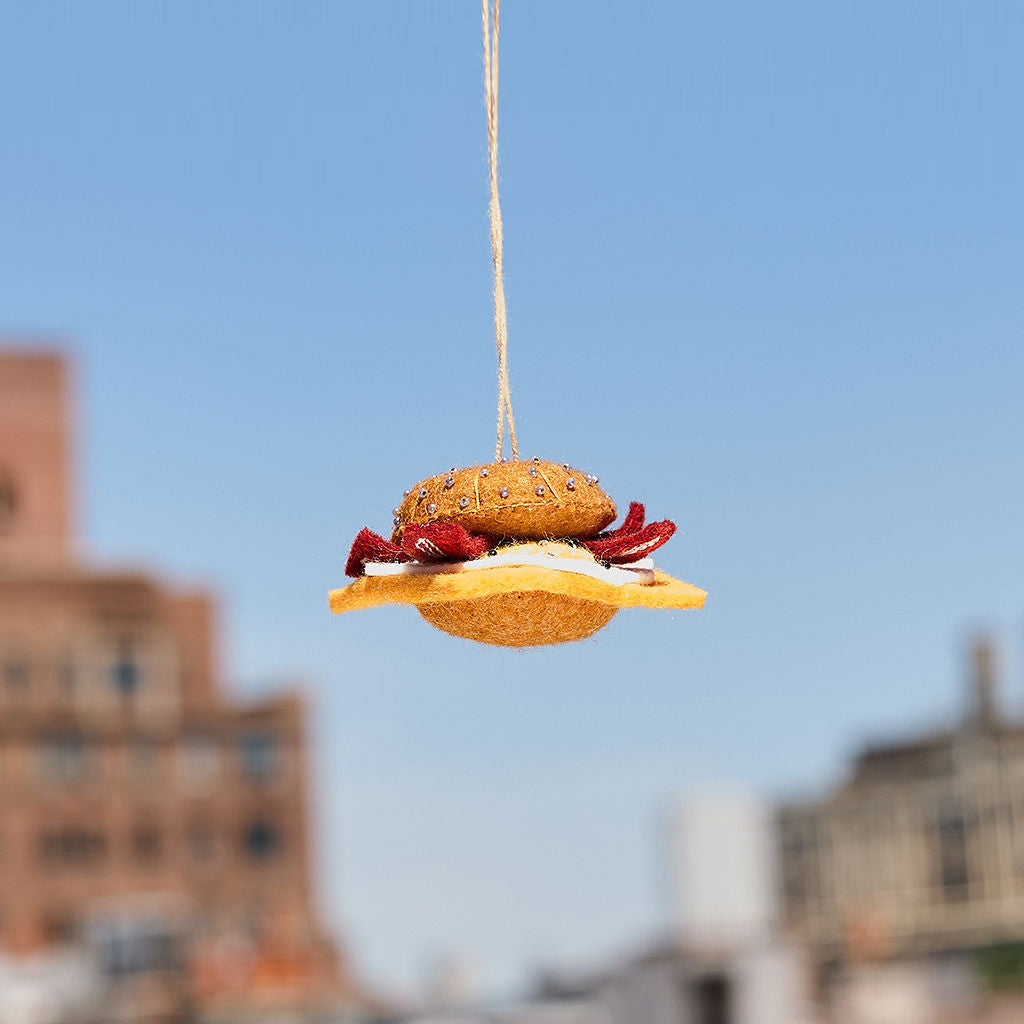Bacon Egg Cheese Ornament