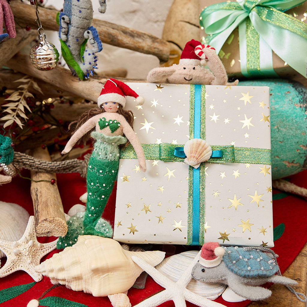 Christmas Mermaid Ornament
