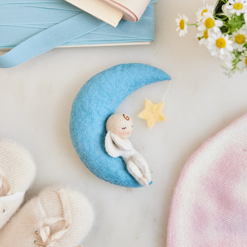 Moon Dreamer Baby Ornament