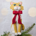 Orange Cat Tree Topper