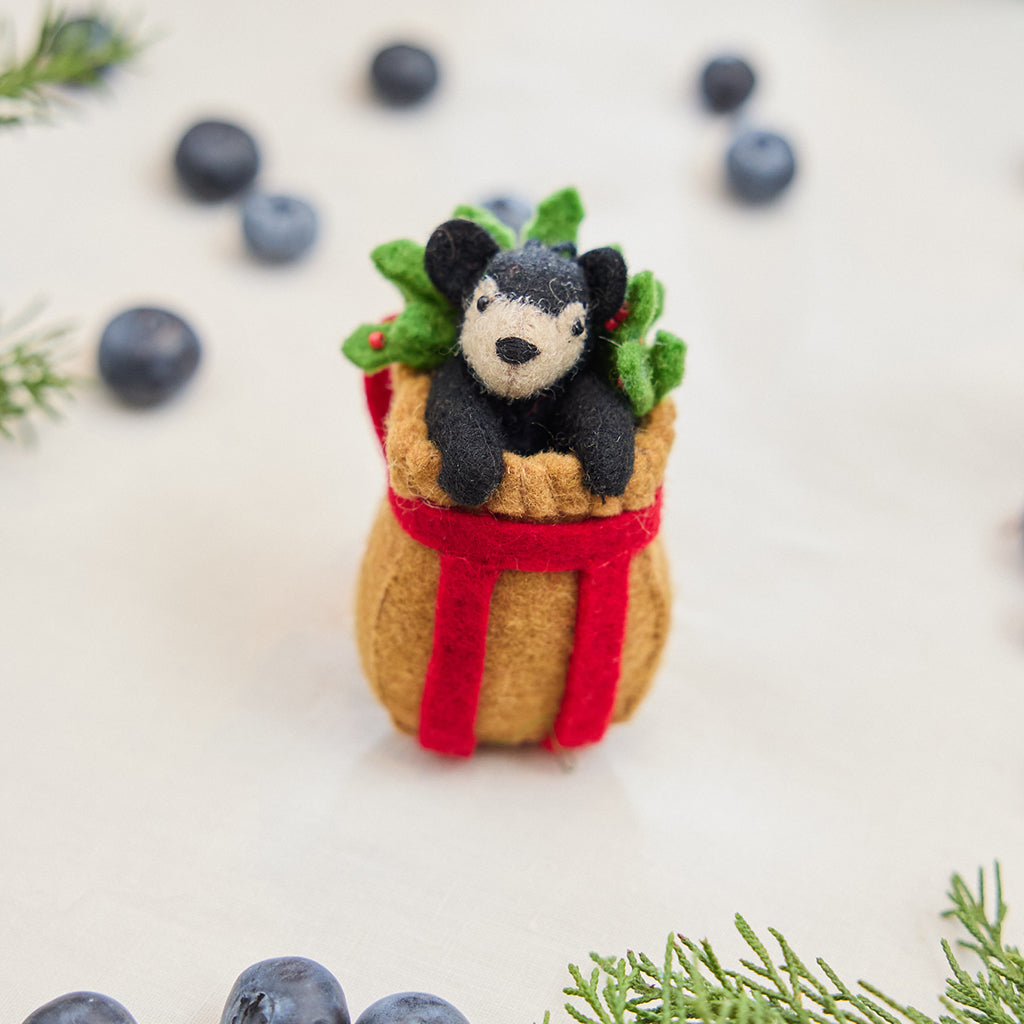 Black Bear Cub Ornament