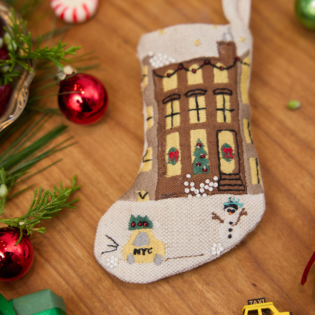 Mini NYC Stocking Ornament