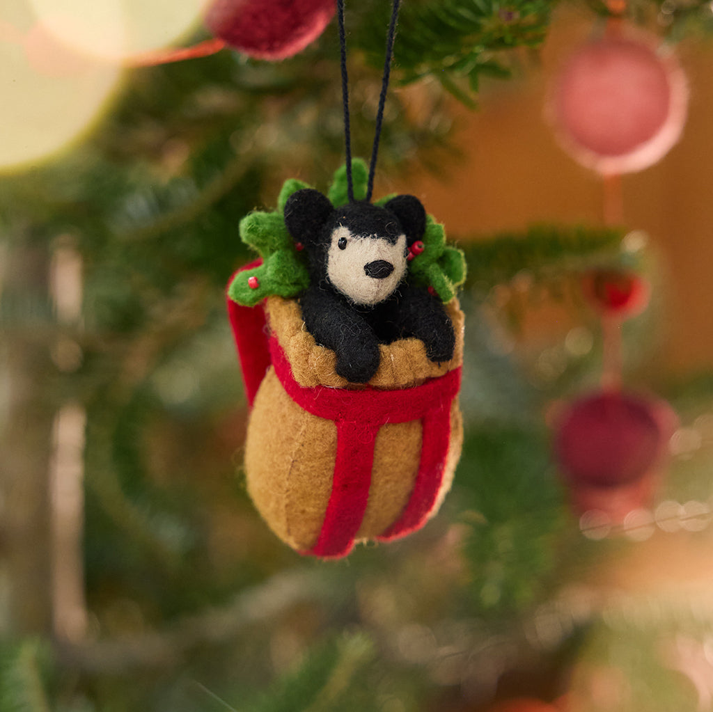 Black Bear Cub Ornament
