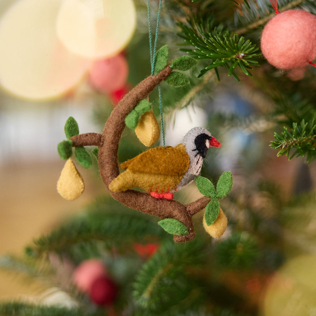 Partridge Pear Tree Ornament