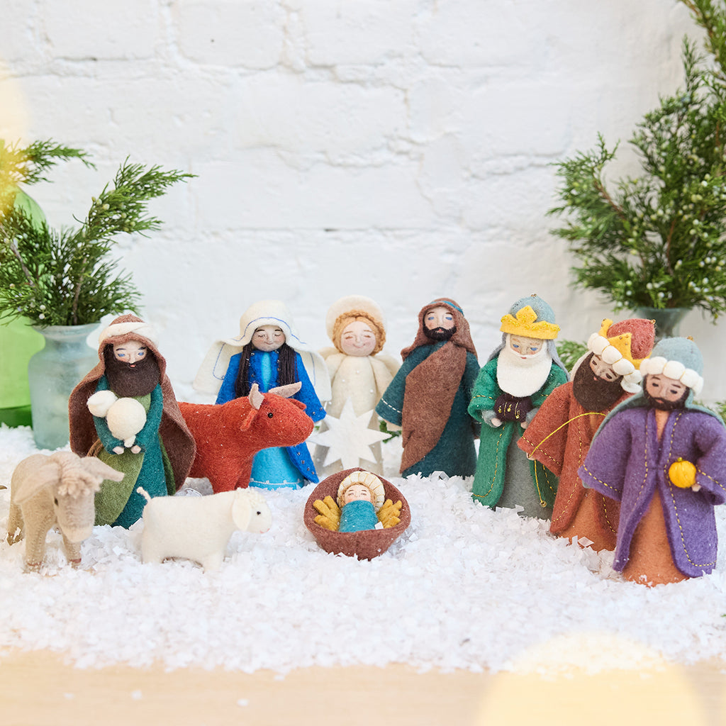 Holy Night Nativity Scene