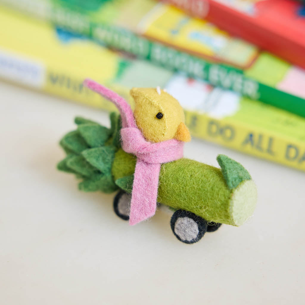 Chick Asparagus Race Ornament