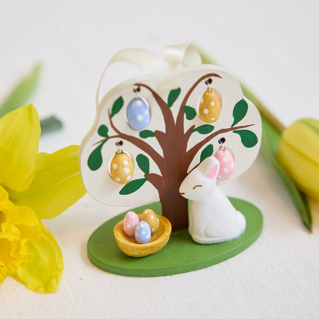 Easter Tree Bunny Ornament