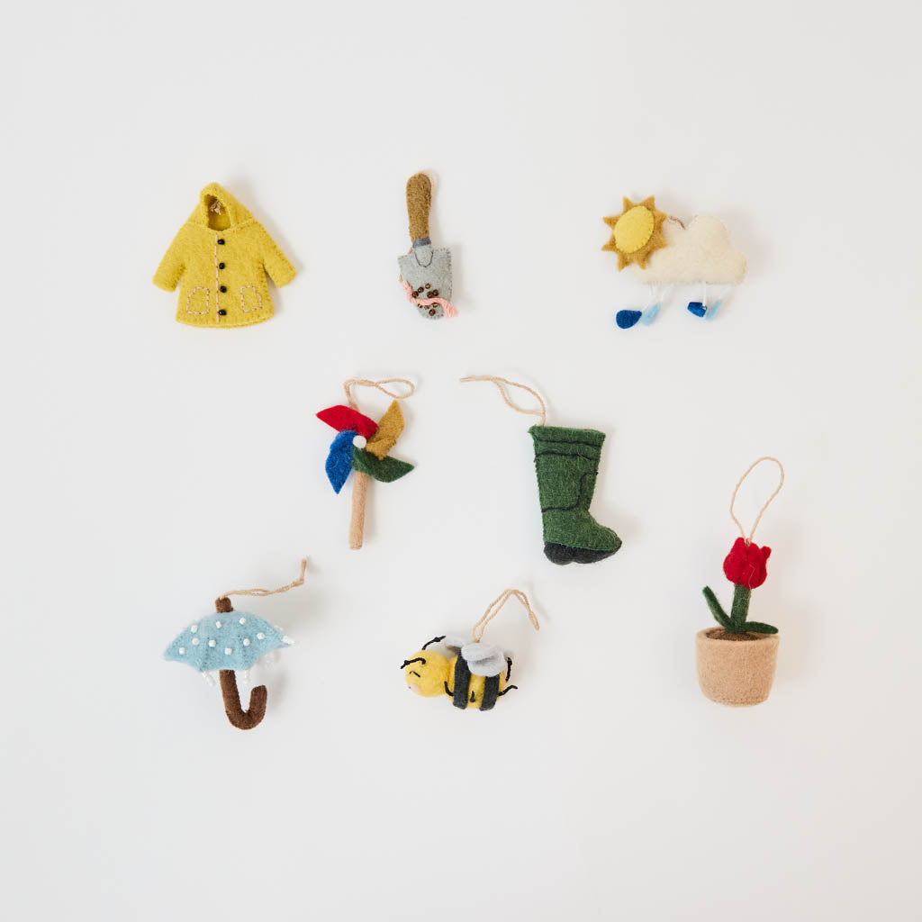 Spring Mini Ornament Set