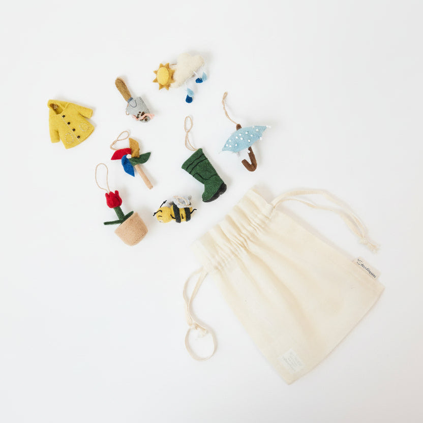 Spring Mini Ornament Set