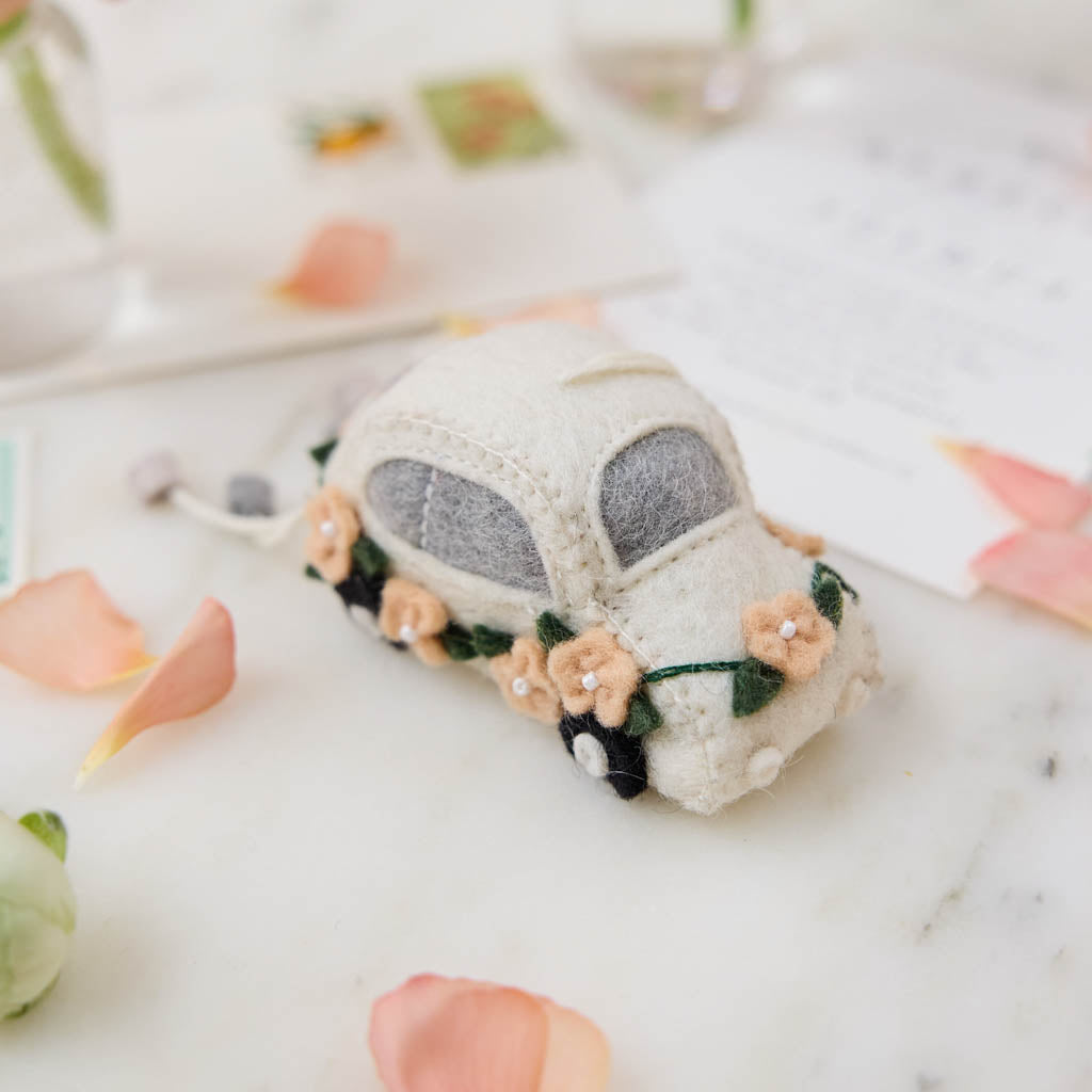 Just Married Wedding Ornament