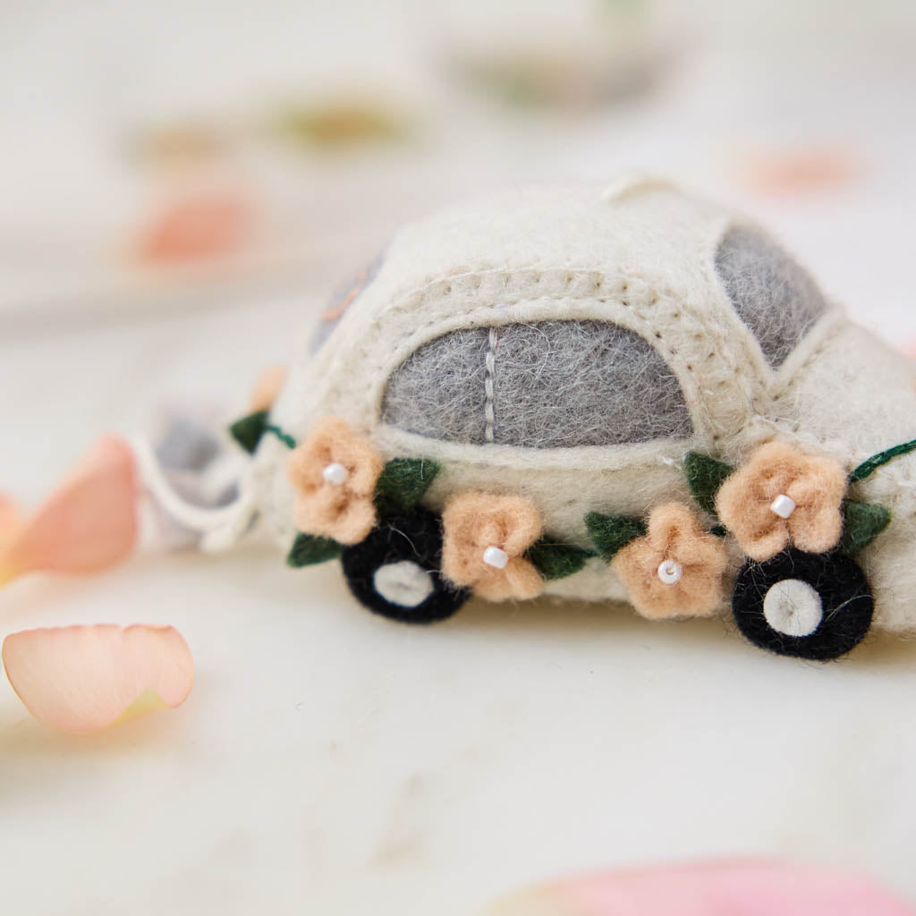 Just Married Wedding Ornament