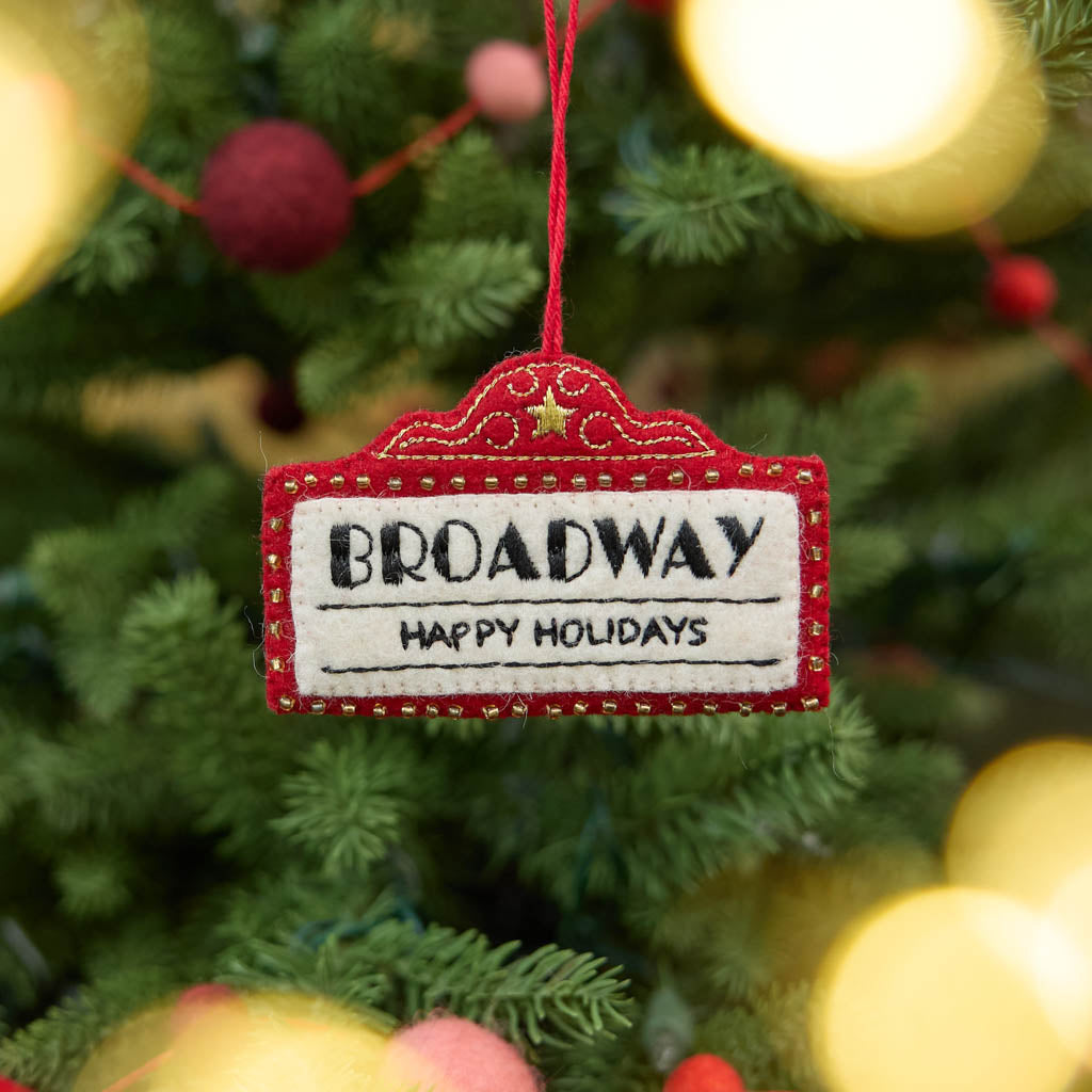 Broadway Marquee Ornament