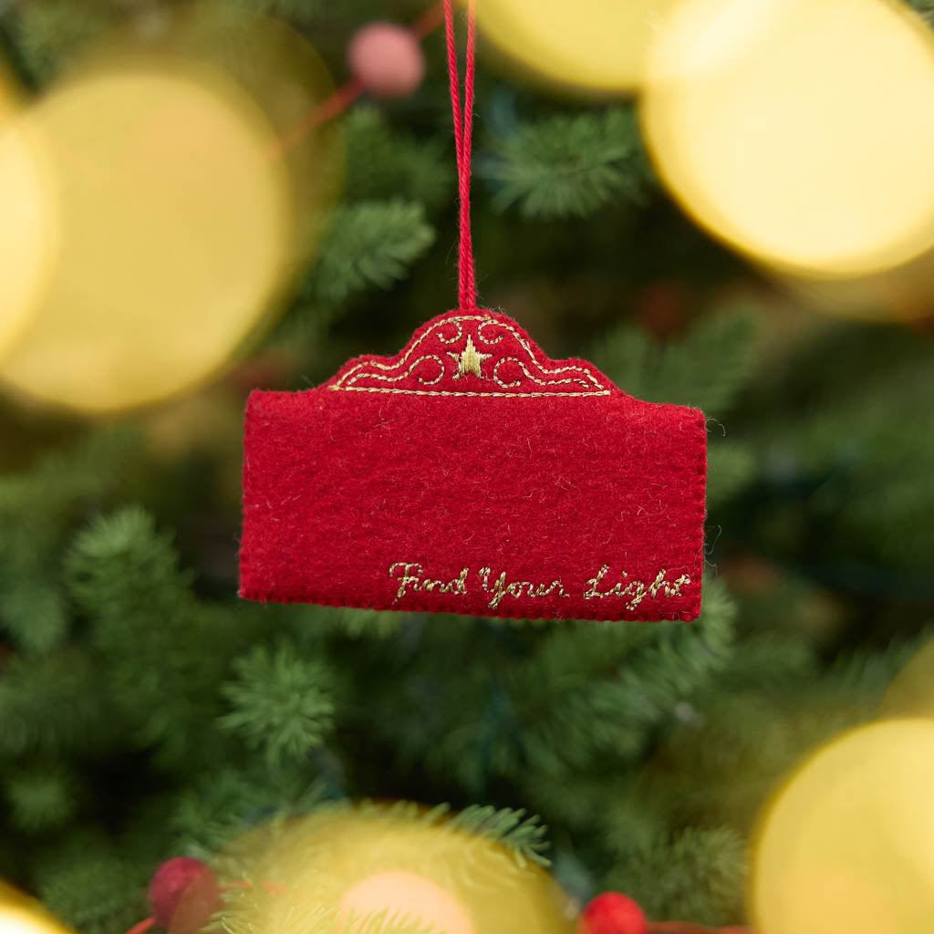Broadway Marquee Ornament