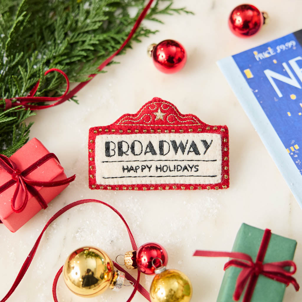 Broadway Marquee Ornament