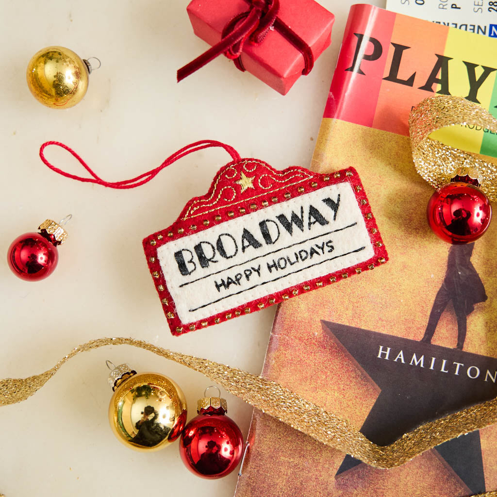 Broadway Marquee Ornament