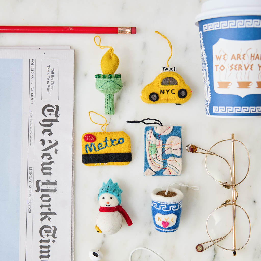 NYC Mini Ornaments