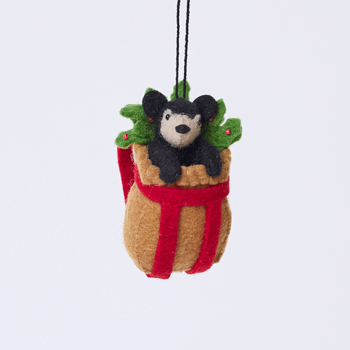 Black Bear Cub Ornament