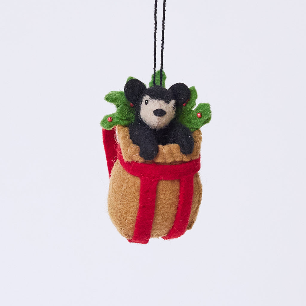 Black Bear Cub Ornament