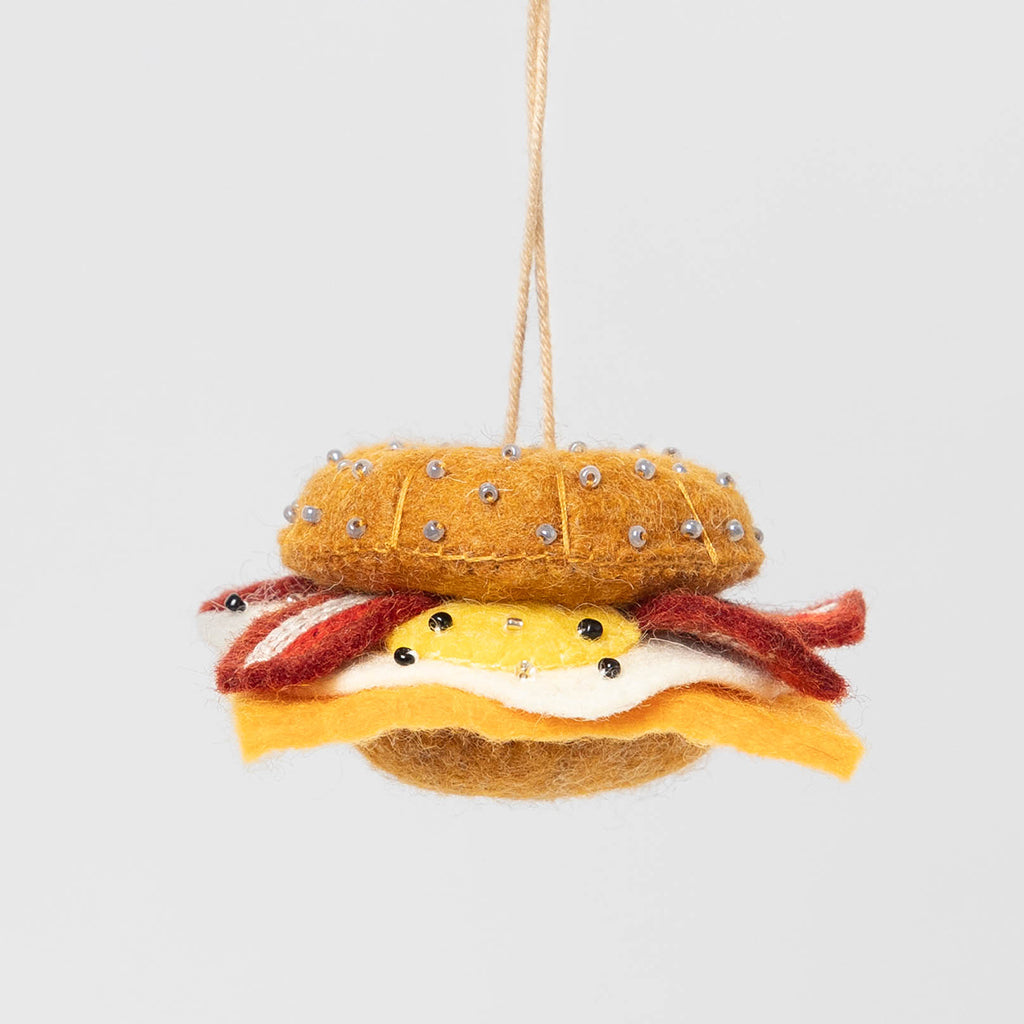 Bacon Egg Cheese Ornament