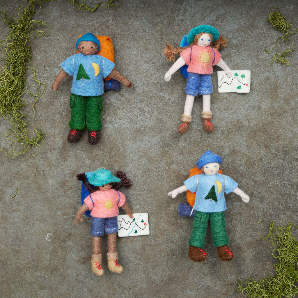 Backcountry Hiker Ornament