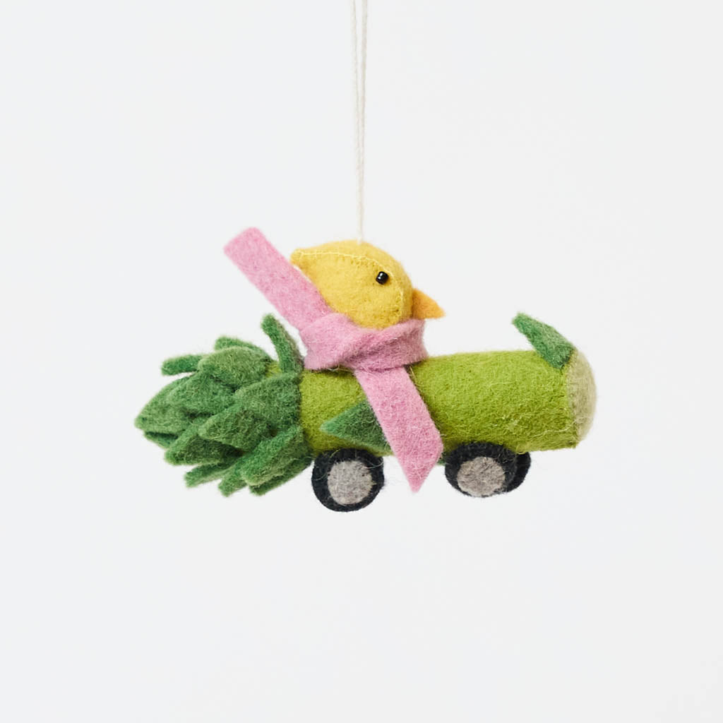 Chick Asparagus Race Ornament