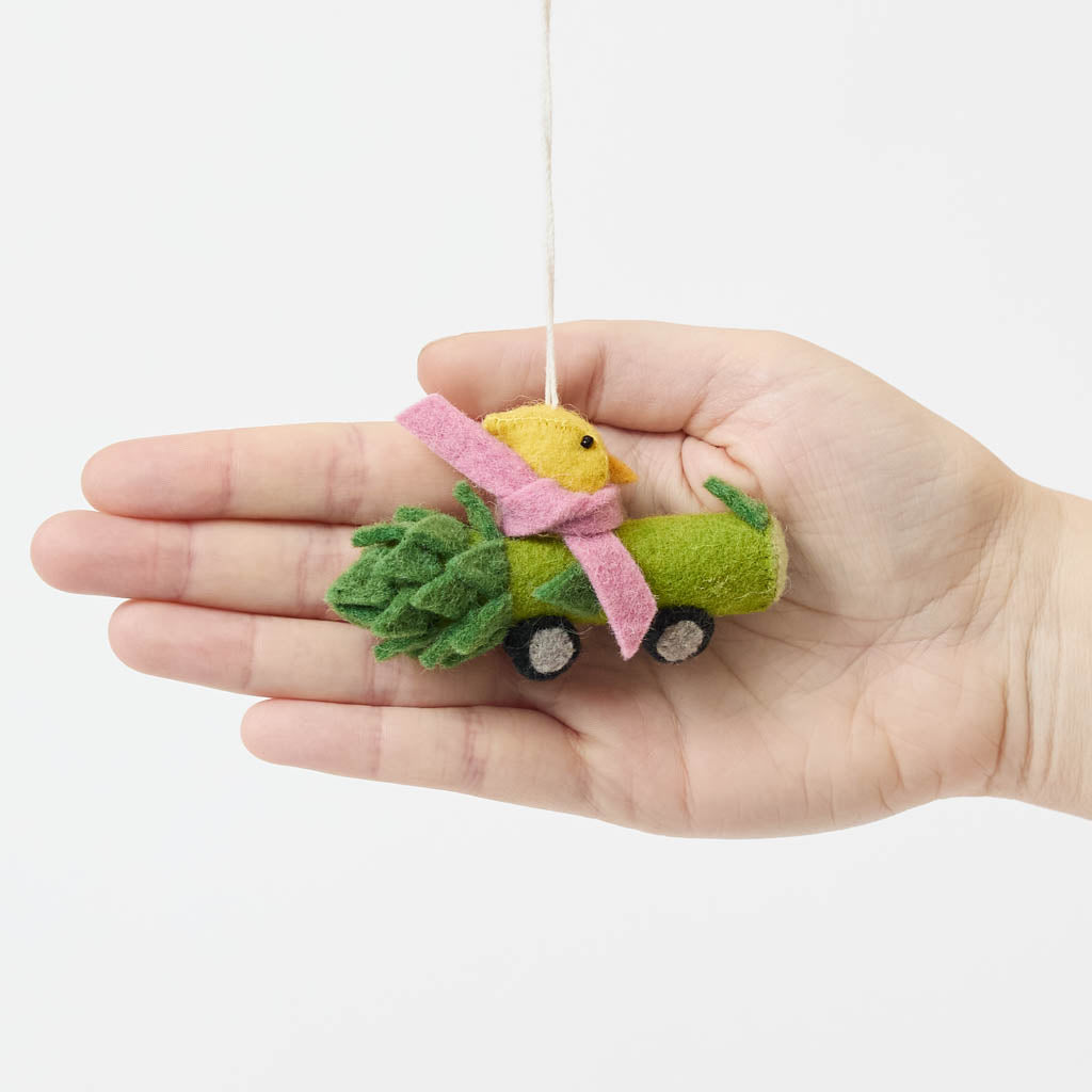 Chick Asparagus Race Ornament