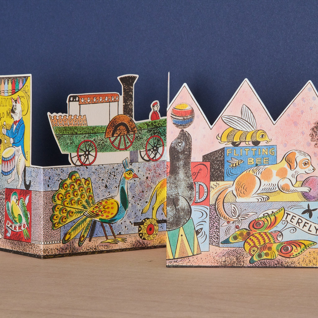 Tin Toys Greeting Card