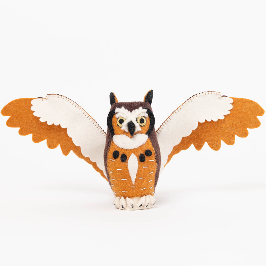 Great Horned Tree Topper
