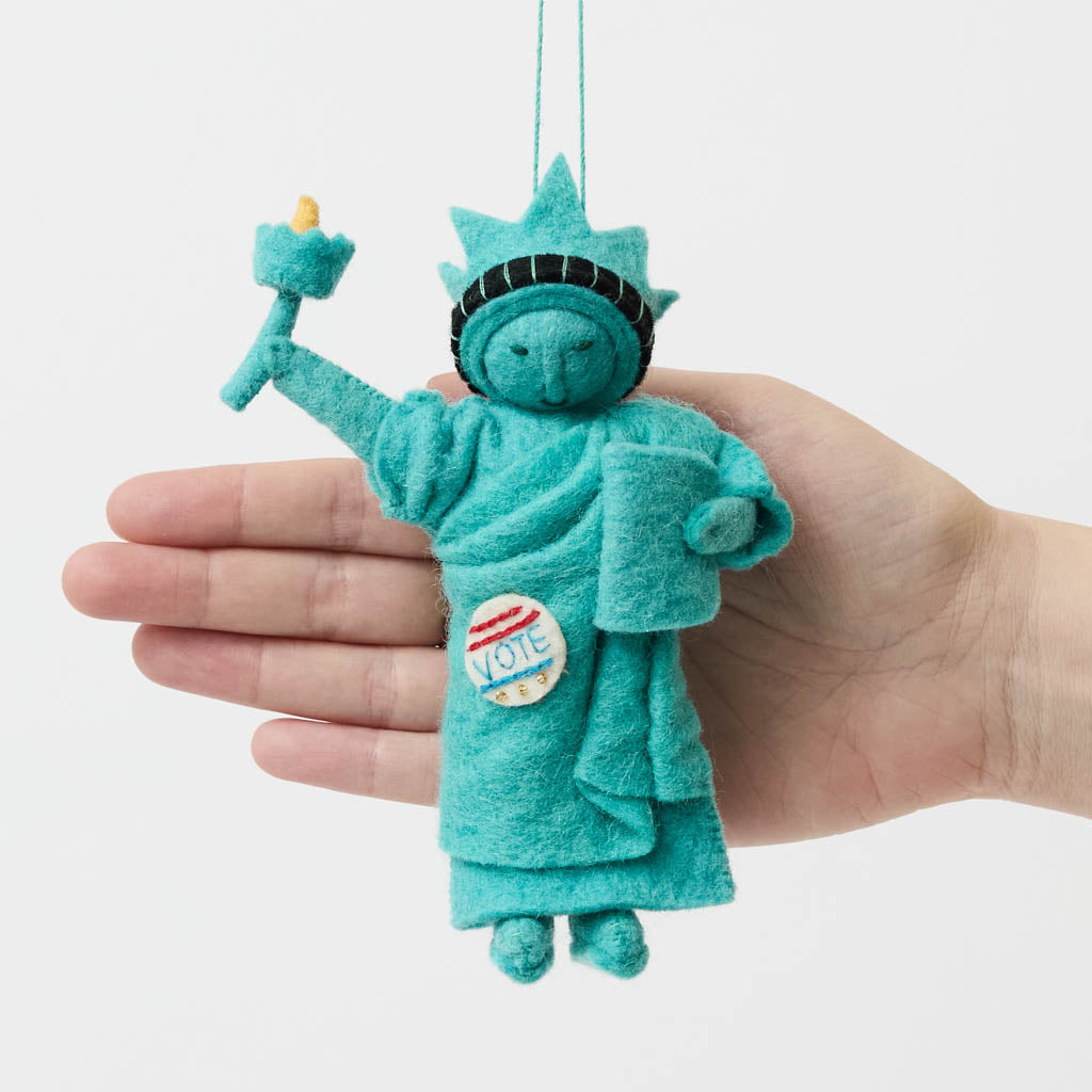I Voted Lady Ornament