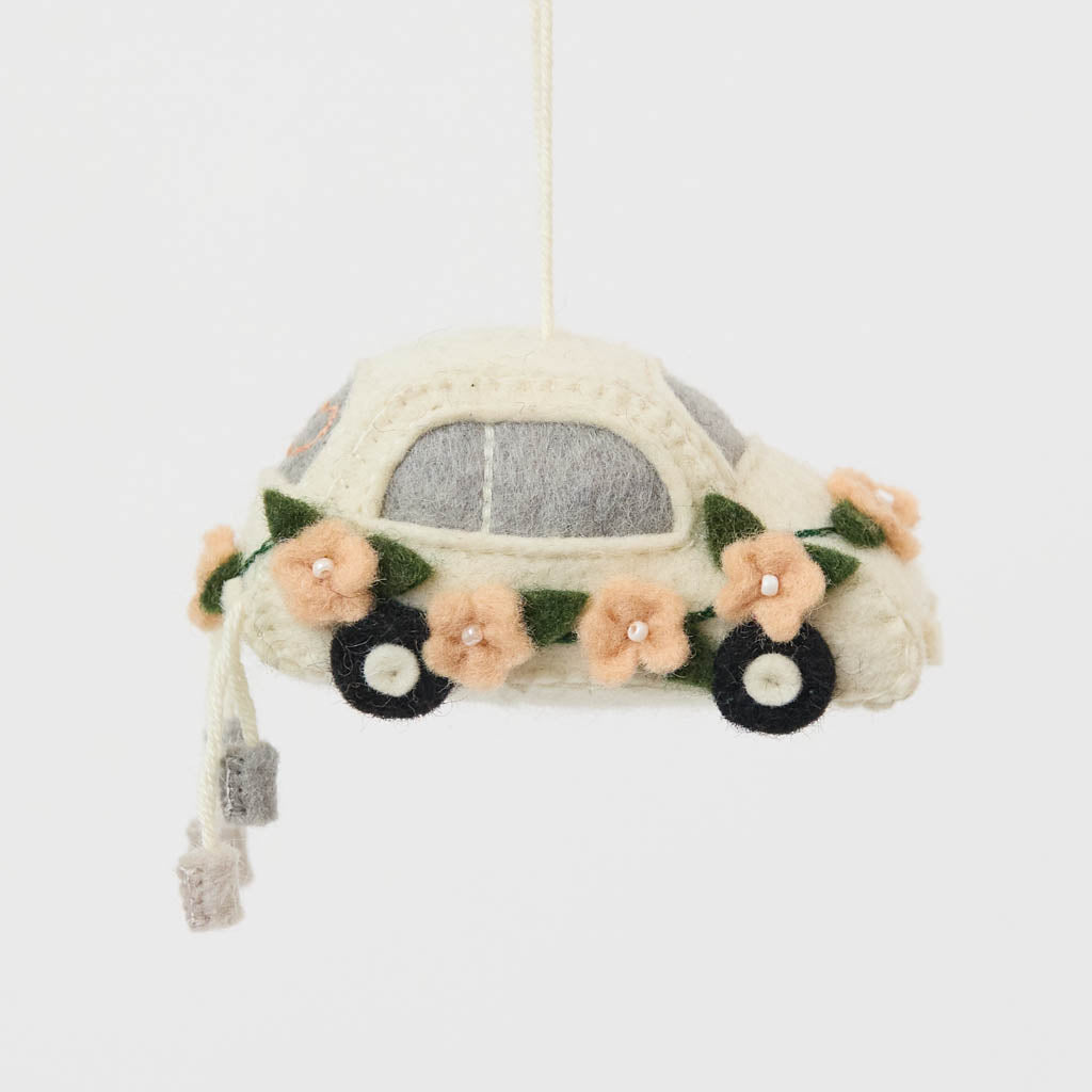Just Married Wedding Ornament