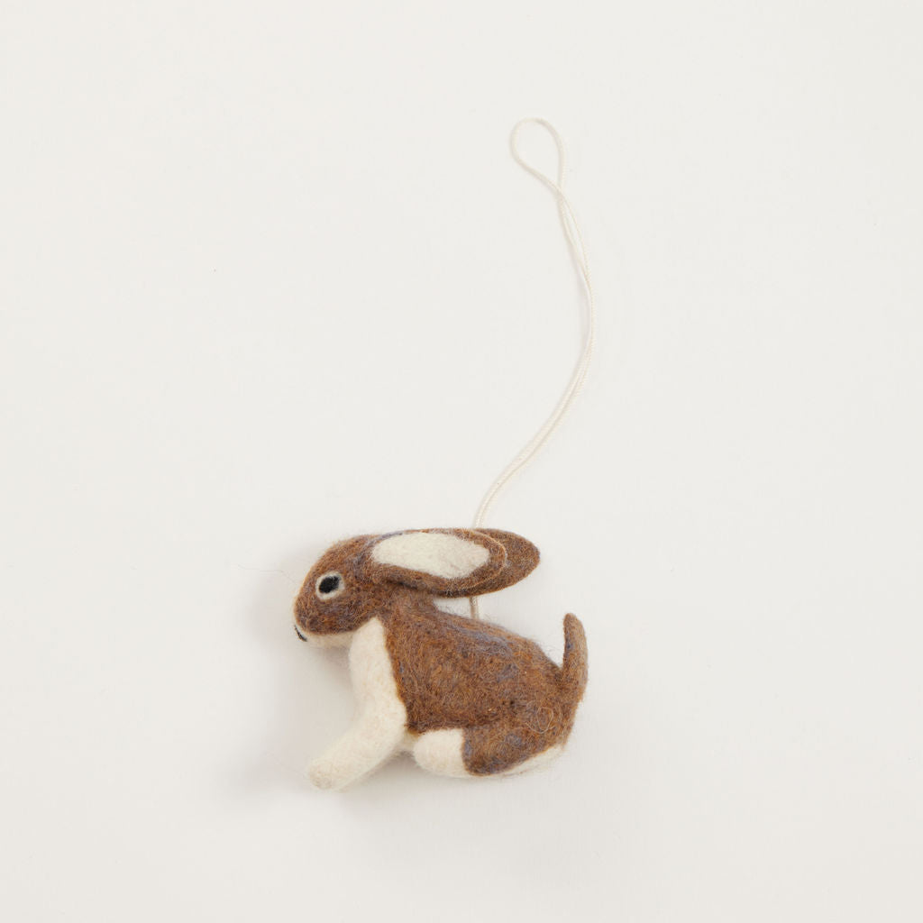 Little Brown Bunny Ornament