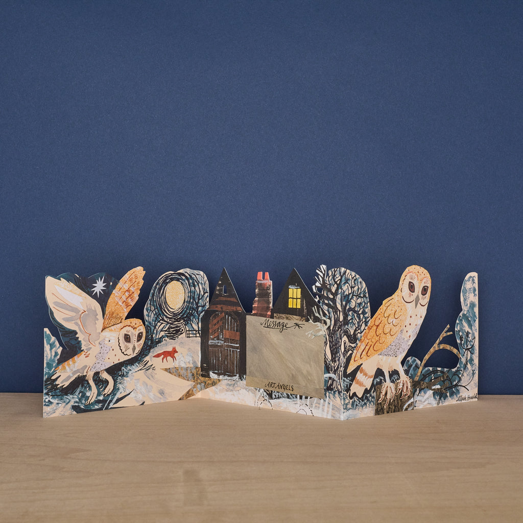 Silent Flight Greeting Card