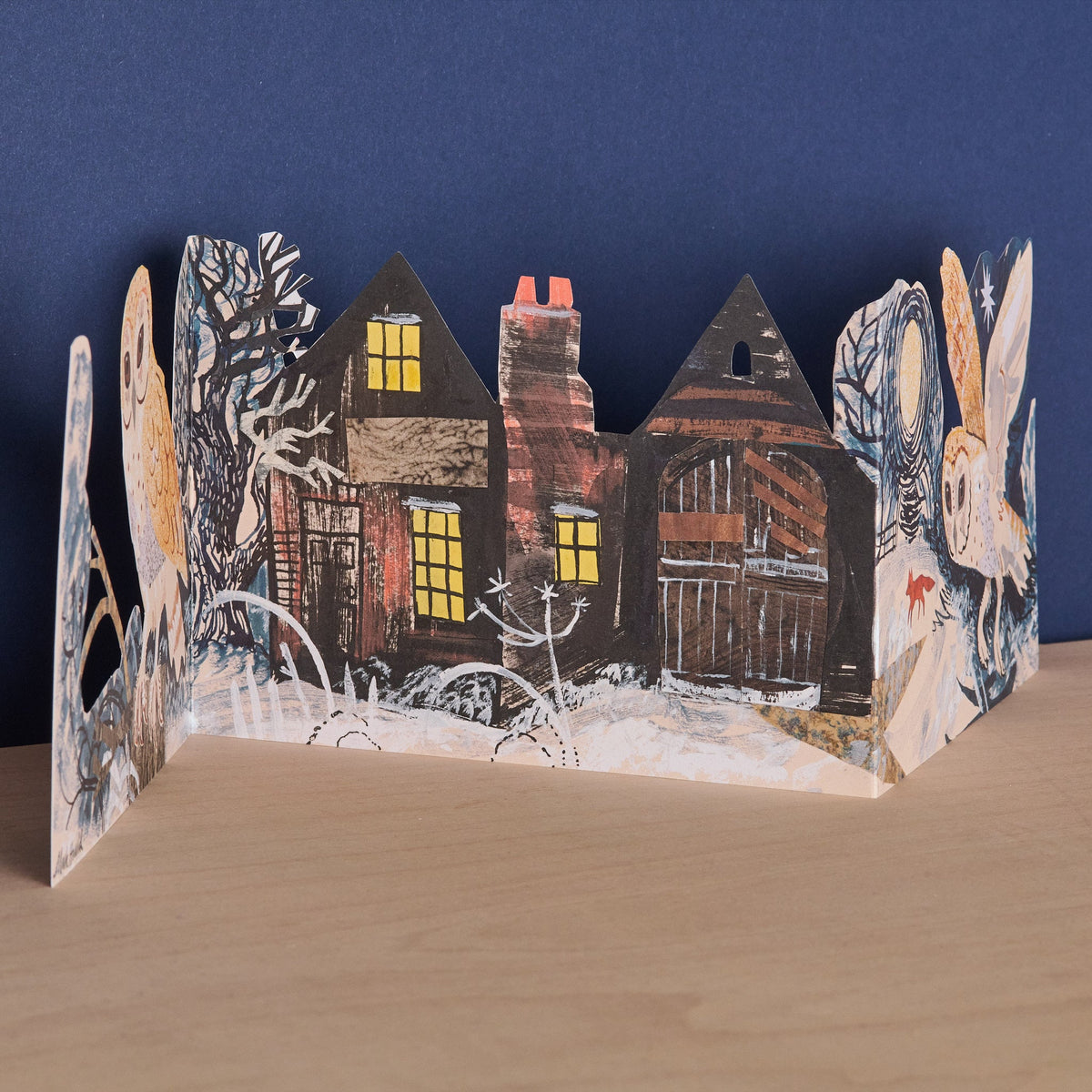Silent Flight Greeting Card