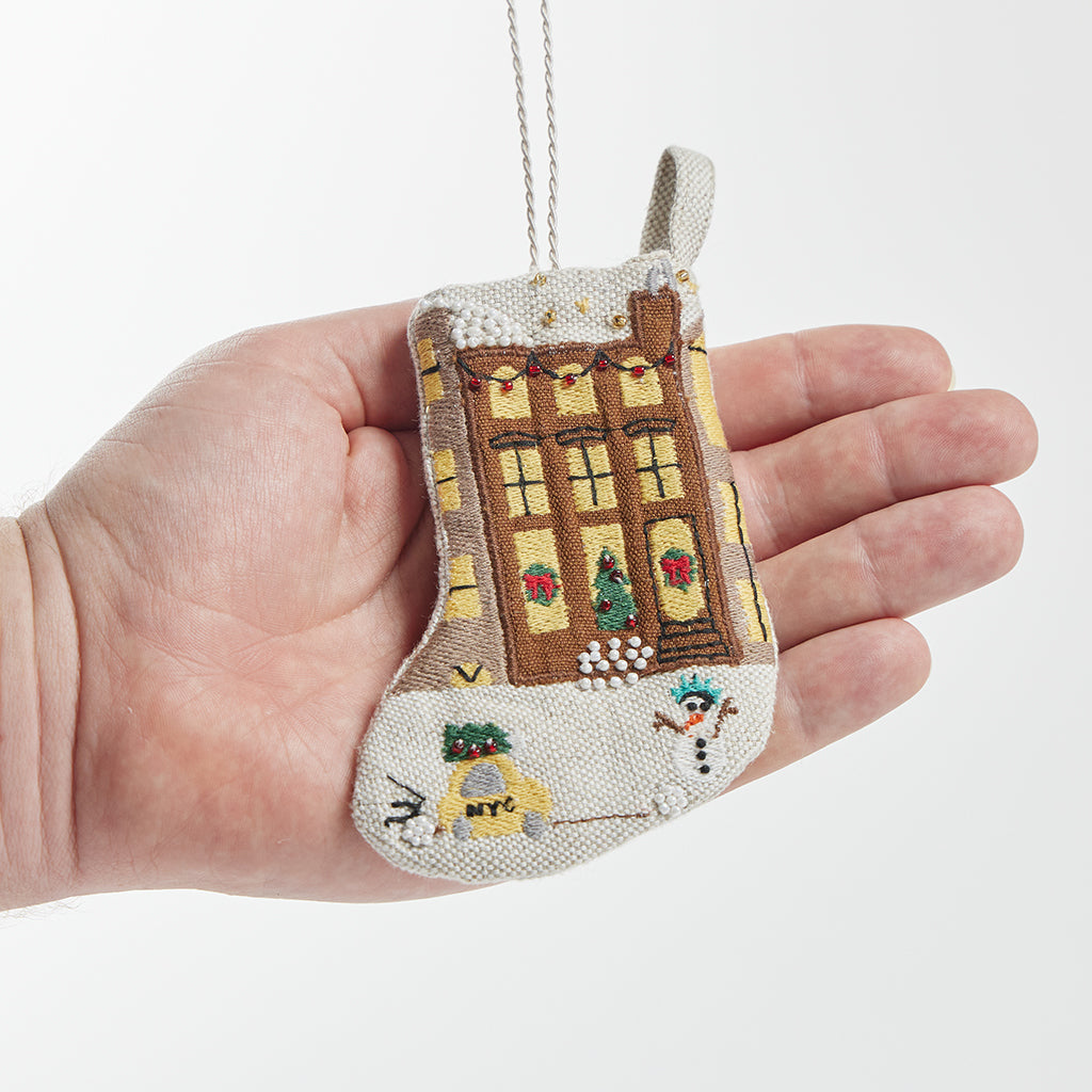 Mini NYC Stocking Ornament