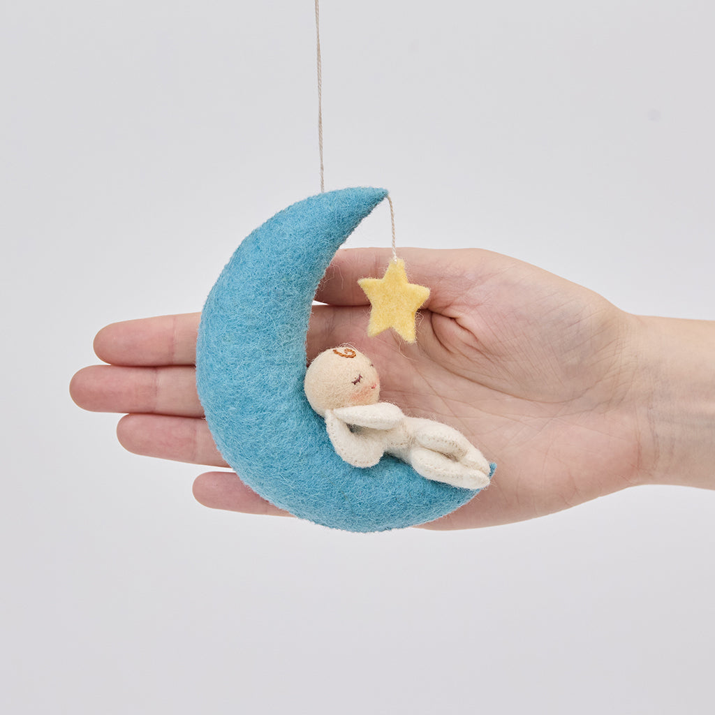 Moon Dreamer Baby Ornament