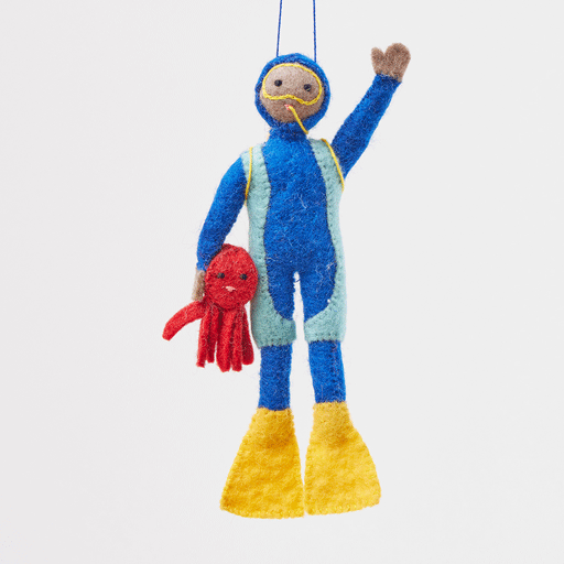 Ocean Adventure Scuba Ornament