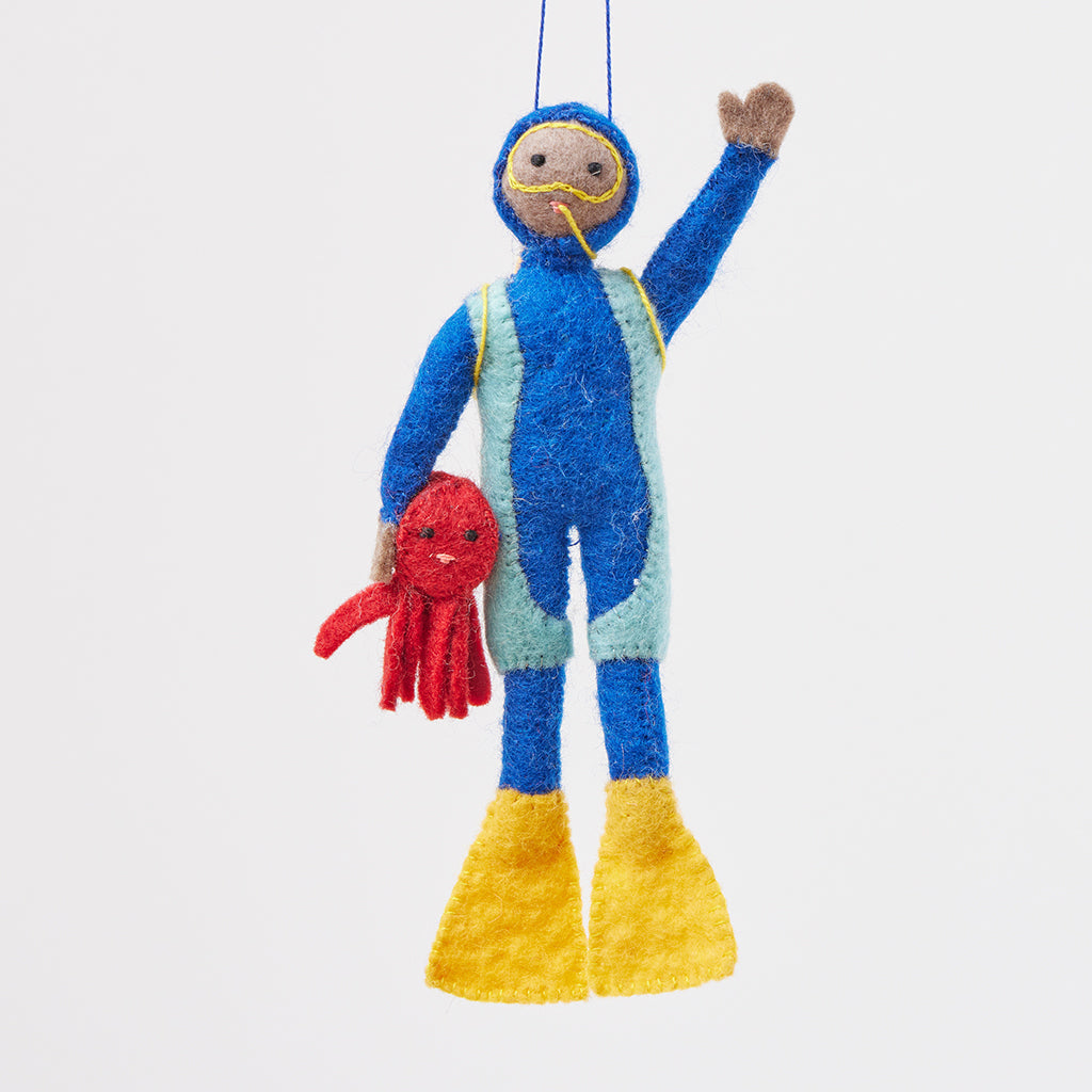 Ocean Adventure Scuba Ornament