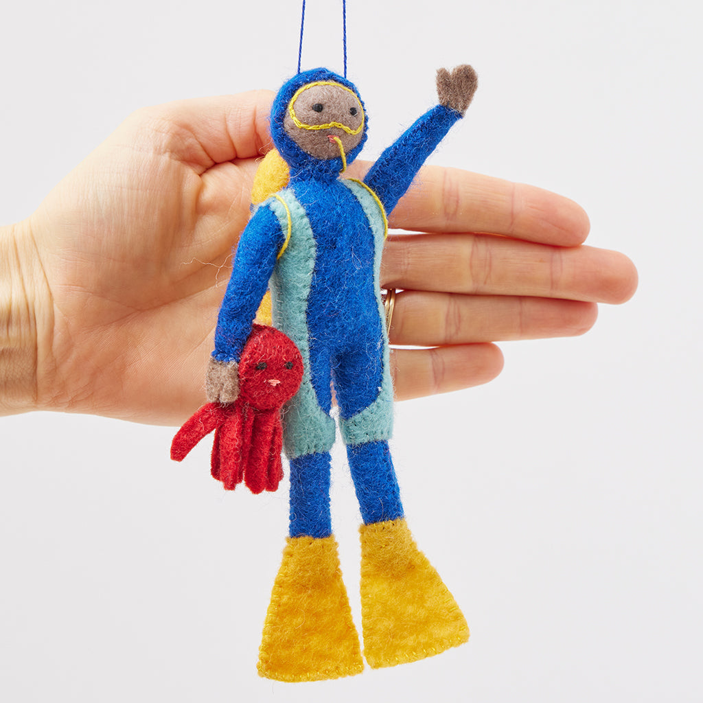 Ocean Adventure Scuba Ornament
