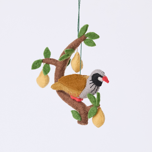 Partridge Pear Tree Ornament