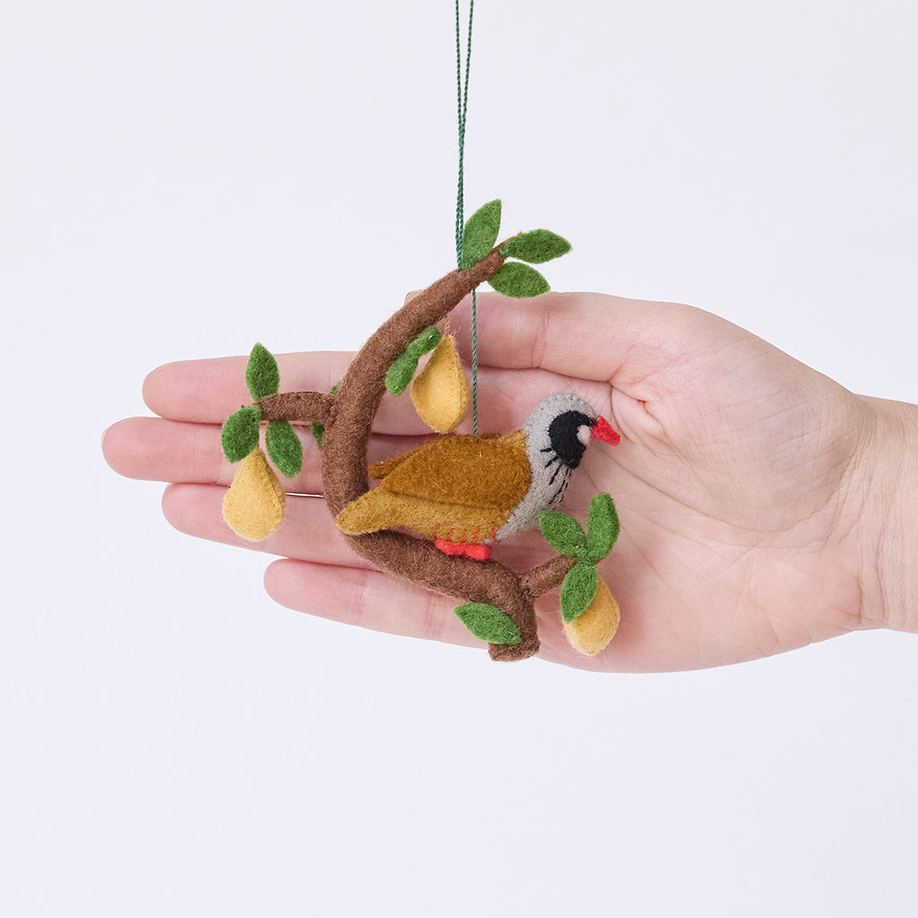 Partridge Pear Tree Ornament