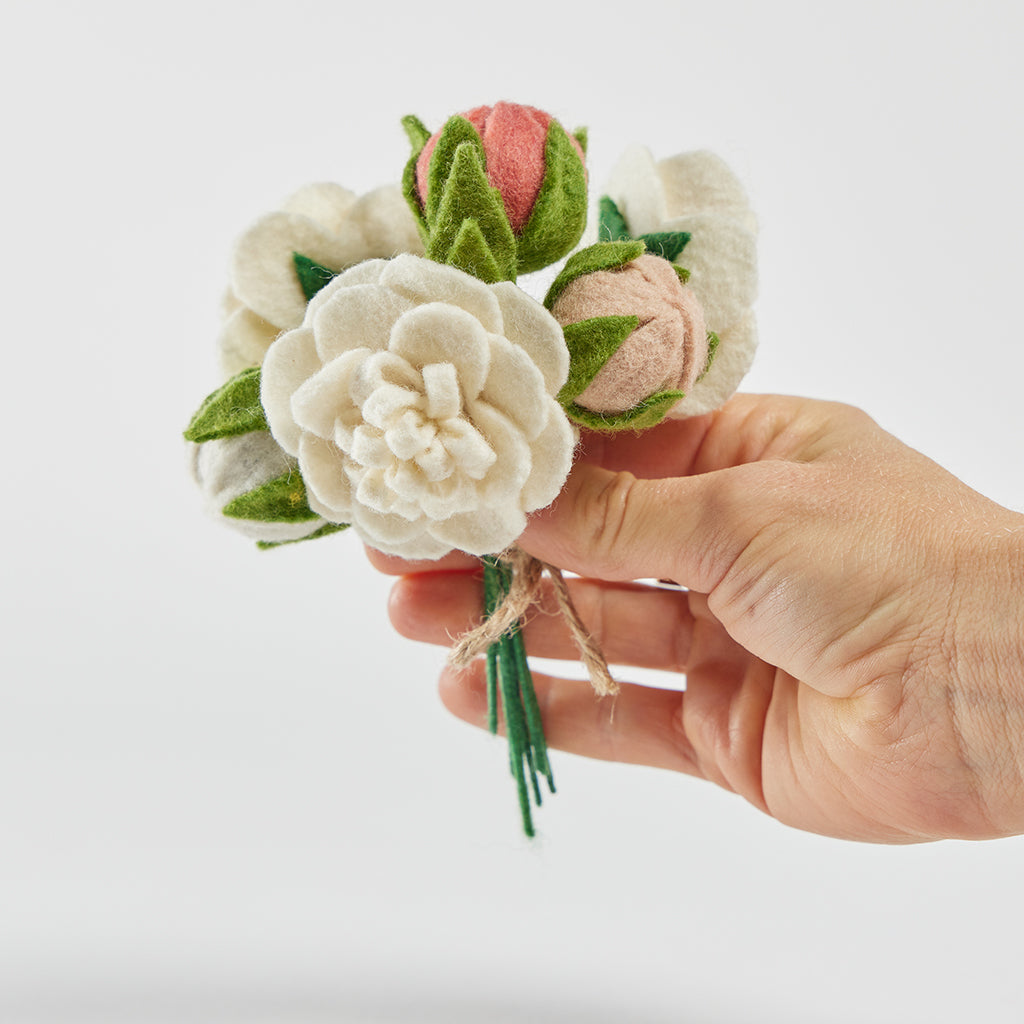Peonies Flower Decor Set