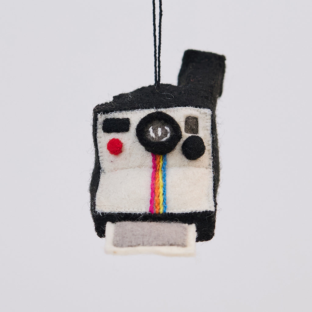 Polaroid Camera Ornament