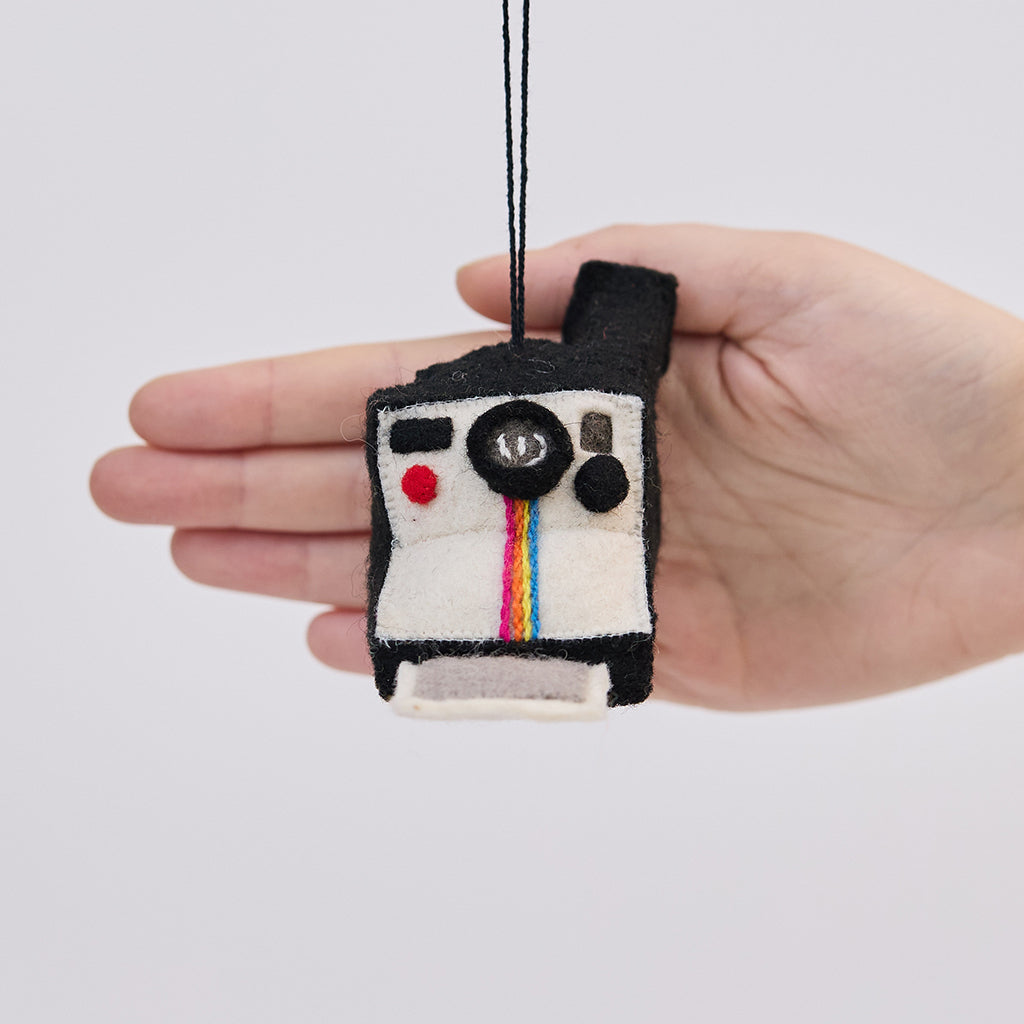 Polaroid Camera Ornament