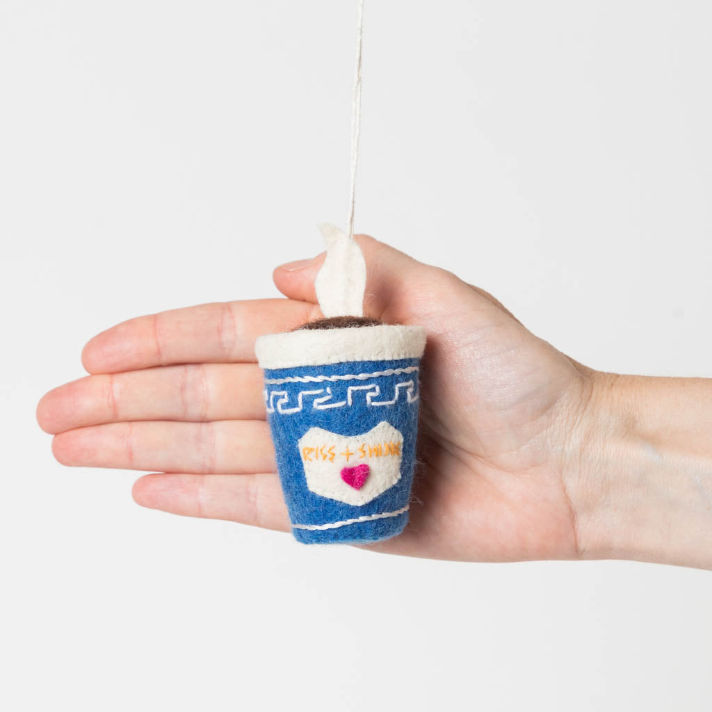 Rise Shine Coffee Ornament