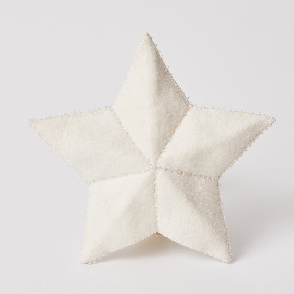 Small White Tree Topper